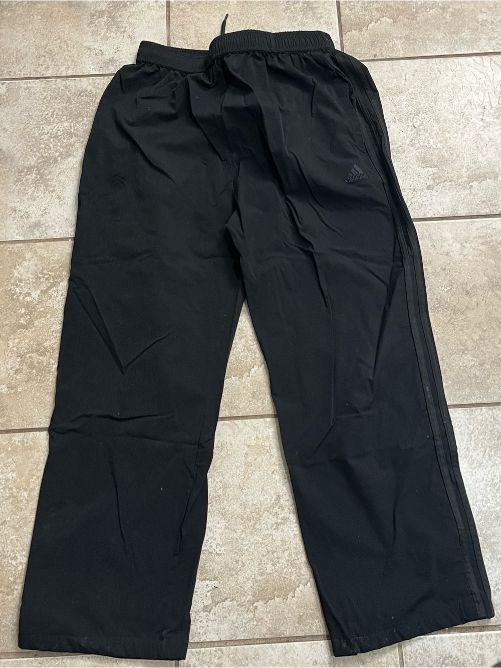 adidas Men's Black Athletic Sweatpants